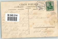 8462 Rheinau 1907 - Inneres der Klosterkirche