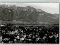 Buchs SG Grenzbahnhof Buchs-Werdenberg mit Dreischwestern Bahnhof Schweiz