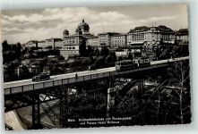 3000 Bern Berne - Kirchenfeldbrücke Bundespalast Palace Hotel Bellevue