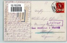 8330 Pfäffikon ZH - Ortsansicht mit Alpen Glärnisch Muttriberg Böser Faulen Gr. Aubrig Bifertenstock Tödi Clariden