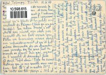 8000 Zürich Künstlerkarte Pfalzgasse Lindenhof sign. Marc