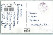 8880 Walenstadt - Militärsache Feldpost