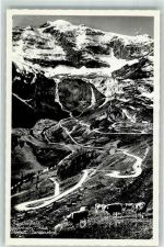 Klausenpass Foto AK Foto von Matt Kühe Jägerbalm Klus Claridenstock