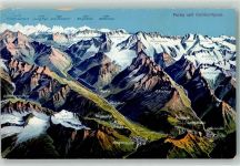 6493 Hospental - Furka Gotthardpass Vogelschau