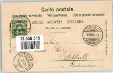 Ufenau Insel 1901 Lithographie Kirche Gasthaus