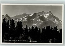 1892 Morcles - Les Dents de Morcles vues de Villars