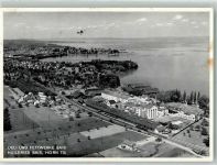 9326 Horn 1961 Foto AK Fliegeraufnahme Fabrik Oel und Fettwerke Sais