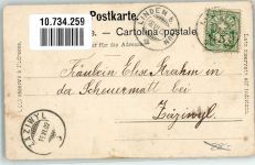 3532 Zäziwil 1902 Gebrauchsspuren