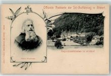 6403 Küssnacht am Rigi - Kapuzinerkloster Portrait von Pfarrer Rösselmann Off PK von der Tellaufführung