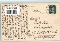 3852 Ringgenberg BE 1918 Foto AK Kirche Pfarrhaus