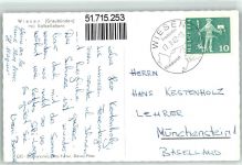 7494 Wiesen GR - Blick mit Valbellahorn