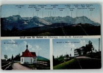 St Anton Oberegg Gebrauchsspuren St Antons Kapelle Gasthaus zum Alpenhof