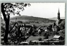 1618 Châtel-St-Denis 1956 Foto AK Kirche