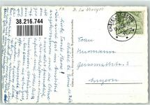 1618 Châtel-St-Denis 1956 Foto AK Kirche