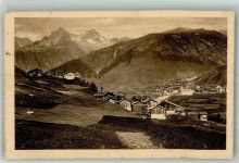 7188 Sedrun 1914 Foto AK Surrhein