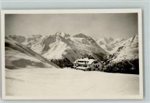 Muottas Muraigl - Blick von Muottas Muraigl Winter