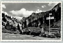 1865 Les Diablerets Ormont-Dessus Foto AK Col du Pillon