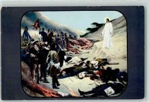 8340 Hinwil Lithographie / Künstlerkarte Ort lt. Stempel