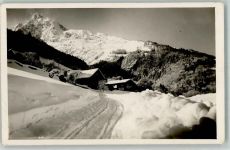 8874 Mühlehorn Foto AK Winter Mürtschenstock
