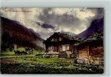 Schweizer Gebirgspost Postkutsche Schweiz 1914