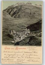 6493 Hospental - Stadtbild