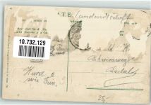 Gebrauchsspuren Prägedruck Alp Auftrieb Depart pour les Alpes Away to the Alps Verlag Guggenheim Nr. 13820