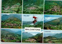 6997 Sessa - Neun Ortsansichten Malcantone