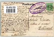 4450 Sissach 1908 Gebrauchsspuren Pensionat Regenass