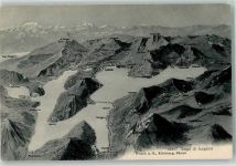 6816 Bissone - Luganer See Vogelschau