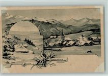 3158 Guggisberg 1927 - Gruss aus - Winter