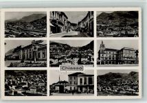 6830 Chiasso - Strassen- Gebäute- u. Panoramaansichten v. Chiasso