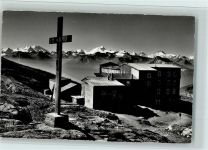 Gemmipass Wallis - Hotel Wildstrubel Mischabel Weisshorn Matterhorn Dt. Blanche Kreuz