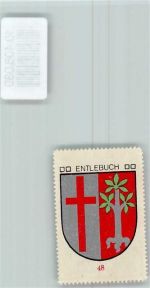 6162 Entlebuch - Vignette Wappen Kaffee Hag ca 1920-1940