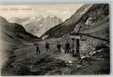 Jochpass Foto AK Schutzhütte