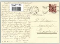 6500 Bellinzona Künstlerkarte Frau mit Blumen sign. Gorrenscheen Ort lt. Stempel