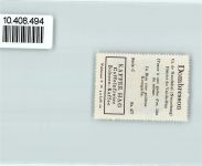 2056 Dombresson - Vignette Wappen Kaffee Hag ca 1920-1940 Garbe