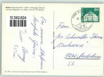 7188 Sedrun - gegen Rueras und das Skigebiet von Milez und den Piz Badus Rhätischen Bahn