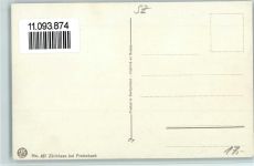 8807 Freienbach Künstlerkarte Zürichsee sign. Bachmann