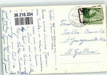 7494 Wiesen GR 1951 Foto AK Bahnhof Zug 62 Tinzenhorn