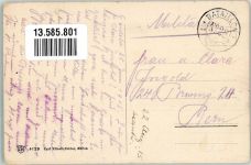 6596 Gordola Foto AK Pension Lanini Feldpost Bataillon Nr. 28