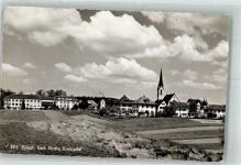 8180 Bülach Foto AK Kath. Kirche Krankenhaus