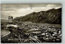 1920 Martigny 1939 Foto AK Burg Ruine