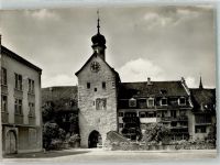 9220 Bischofszell 1958 Foto AK Feldpost Nachrichten KP. 31 Bogenturm