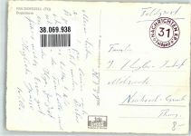 9220 Bischofszell 1958 Foto AK Feldpost Nachrichten KP. 31 Bogenturm