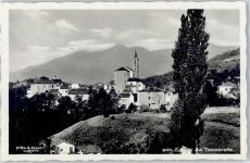 6950 Tesserete - Kirche Feldpost Schw.Mot.-Kan.Bttr.24 Der Kommandant