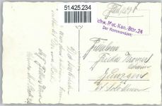 6950 Tesserete - Kirche Feldpost Schw.Mot.-Kan.Bttr.24 Der Kommandant