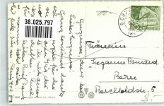 3232 Ins Anet 1956 Foto AK Rathaus Gemeindehaus