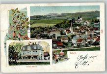 3076 Worb 1905 Gebrauchsspuren Hotel Bären