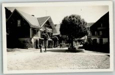 3158 Guggisberg 1930 Foto AK Dorfpartie