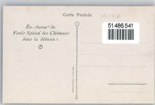 Chômeurs 1921 Künstlerkarte signiert